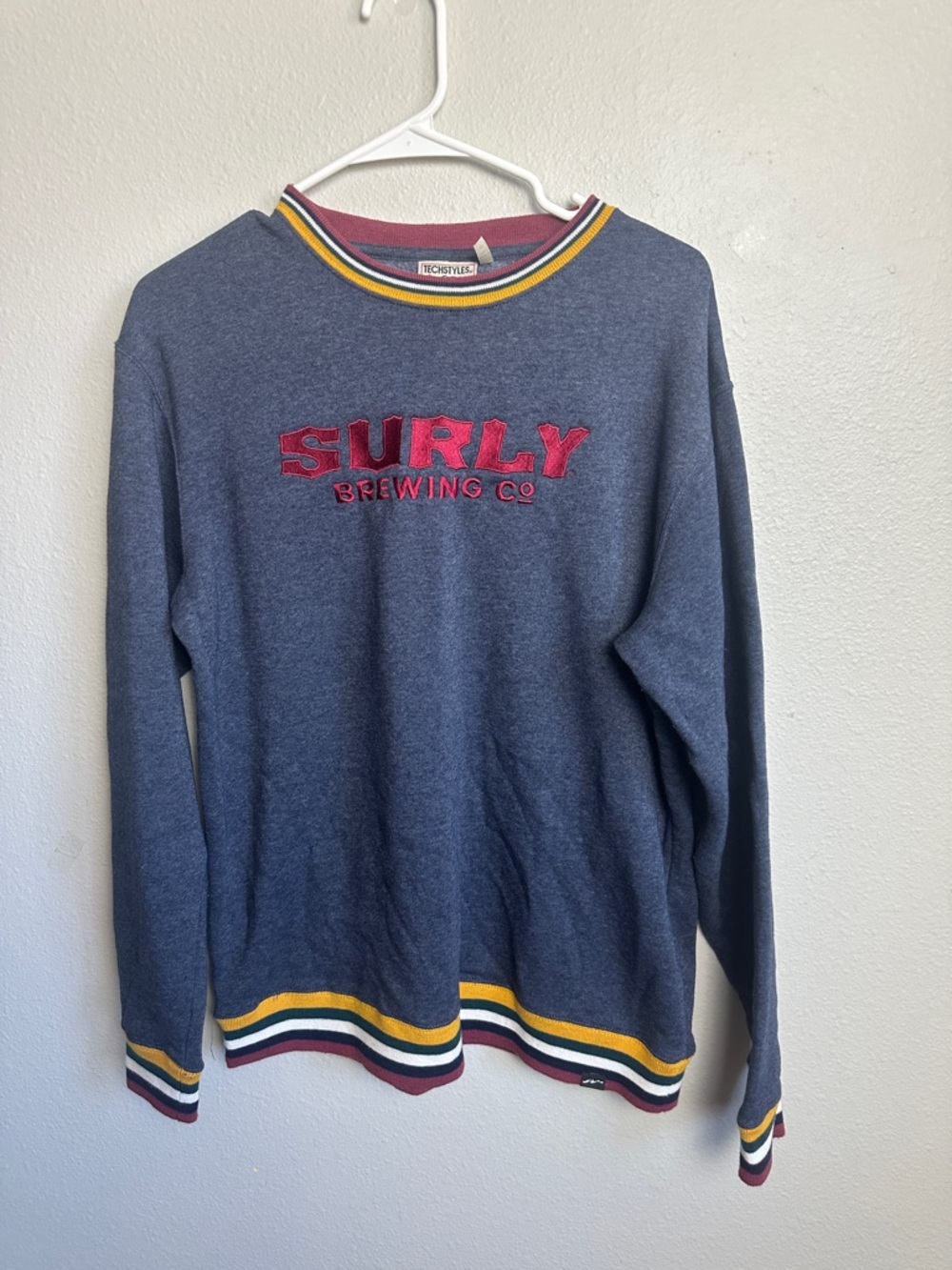 Surly brewing beer Minnesota Blue Crewneck Sweater